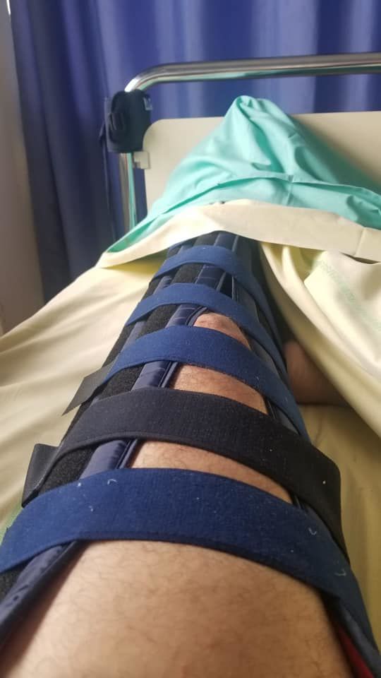 Pareja - puertorriqueños - sufren aparatoso accidente en Francia - Foto via Facebook - junio 6 2019 - 2